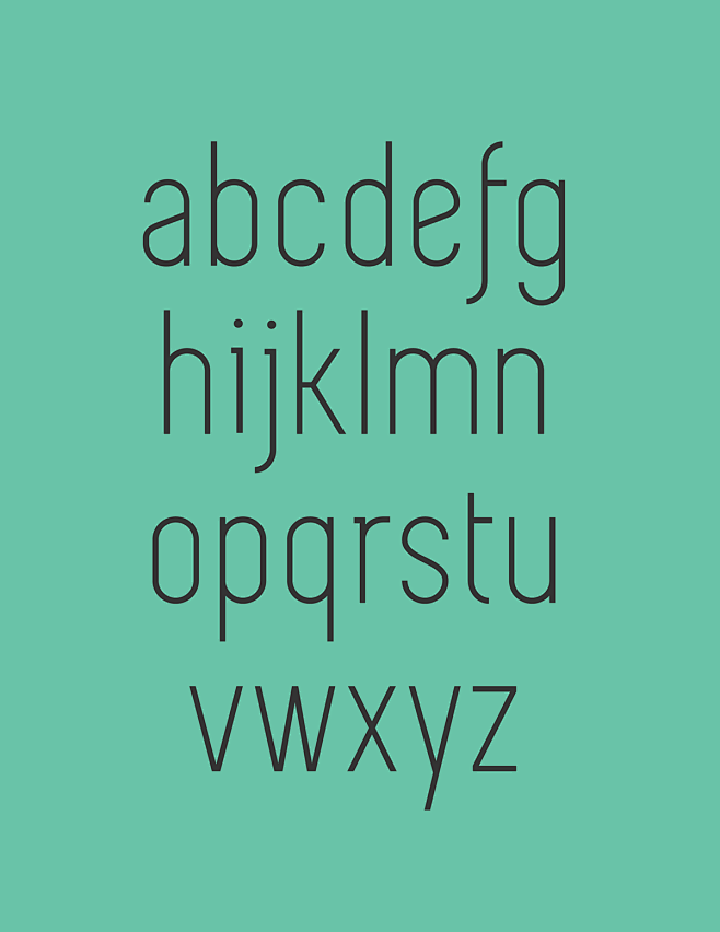 SIMPLIFICA Typeface ...