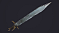 Hand Painted Swords study