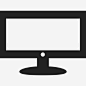 宽屏显示器电脑现代屏幕图标_88ICON https://88icon.com 宽屏显示器 电脑 现代屏幕