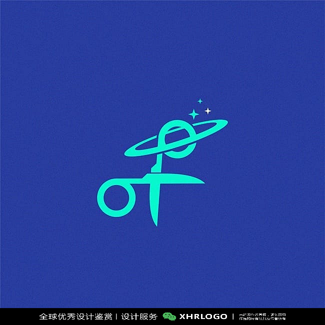 剪刀LOGO精选合集#理发店#美发#剪头发#发型师洗剪吹#标志设计 (17)
