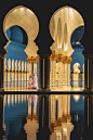 Sheikh Zayed Grand Mosque, Abu Dhabi, United Arab Emirates