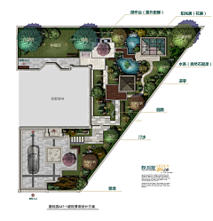 Garden-Liu采集到E庭院——平面方案参考