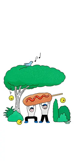 插画 手机壁纸 背景图