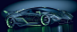 LAMBORGHINI CONCEPT CAR " RESONARE " by Paul Breshke : 3DS MaxMentalRayPhotoshop
