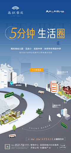曦熙xx采集到地产-学区