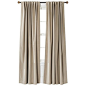 velvet curtain at Target ($28) ❤ liked on Polyvore