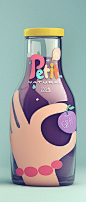 Petit – Natural Juice #package #design #illustration: 