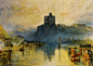 Norham Castle, on the River Tweed - 透纳作品J.M.W. Turner,无水印高清图 - 麦田艺术