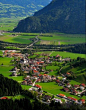 奥地利农村，这么的美，真想去那里生活一阵子。