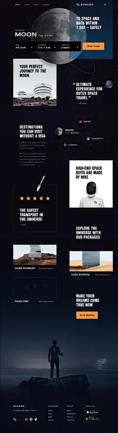 SPACED概念国外网页设计