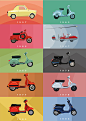 CJWHO ™ : Watch 60 Years of Chic Vespas Go By  Now, Paris- and Bordeaux-based Nomoon have made their creative donation to the Internet with Vespalogy, a cute, quickie animation that shows how Vespas have...