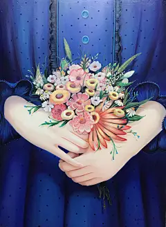 孙莹-某一天 No.3插画整理合集【都是我平时关注喜欢的一些插画师，风格各异】少女小清新水彩板绘、小头像、情侣、儿插、时尚服装Look、古风文艺、印象派、场景类、情感类插画、采集请关注@℡__小任性ζ