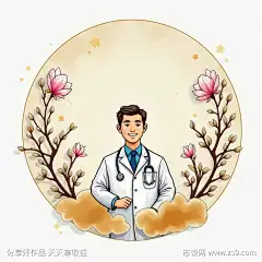 艺术医生团扇_AI图片下载_euler采样_1024X1024像素-插画,手绘,团扇-作品编号:2025063008466245-志′设˱网