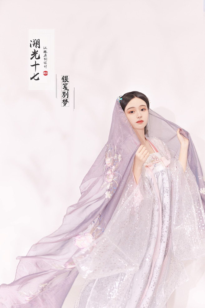 溯光十七 银笺别梦 梦幻对襟绣花齐胸汉服...