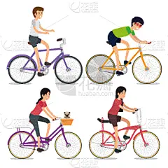 运动,女人,自行车,男人,脚踏车,迅速,布置,休闲,行动,训练