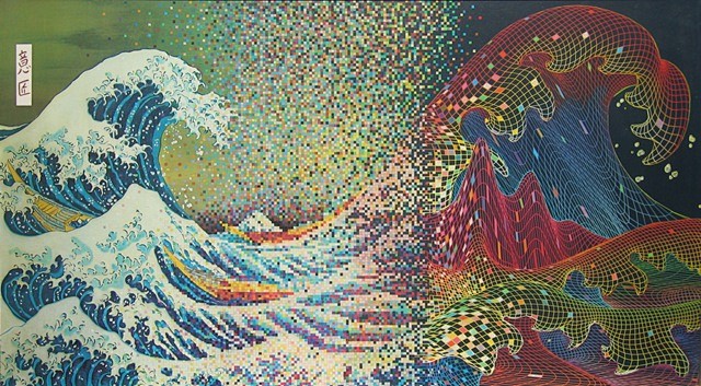 神奈川冲浪里