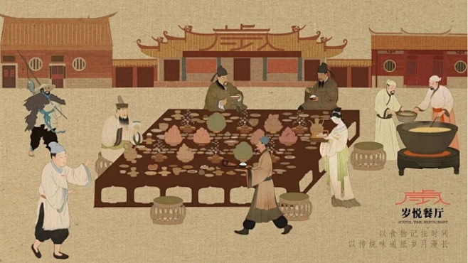 宋朝文化餐厅，文化感拉满！-花瓣网