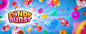 《Candy Burst》糖果类三消游戏广告图 消消乐 广告 游戏宣传