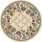 Ancient Garden 57084 6464 Ivory Rug : Traditional Classic patterns with an updated fresh look. Sophisticated color palette focusing on antique shades and design details that bring a refined hand kno