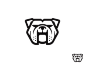 #bulldog #dog #tough #mike #bruner #design #logo