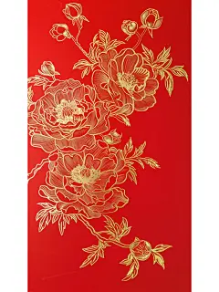 花开富贵|中式洒金牡丹壁纸素材（关键词） - 小红书