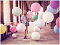 多彩的气球 - 多彩的气球婚纱照欣赏