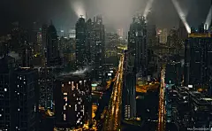 Mute | Berlin 2052, Paul Chadeisson : Matte painting made with the Senate VFX for Mute Duncan Jones's movie,
thx to Eder de Souza and Marty Waters for introducing me on the project!
Jesse Baber made the 3D base with the building,  so we could project the
