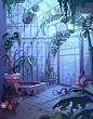 Commission: 'Haunt the House' : Spooky Greenhouse, Apolline Etienne : Another peak inside the upcoming game " Haunt the House"

More at https://www.kidstablebg.com/haunt-the-house
