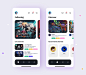 app concept design game interaction mobile UI ux xD