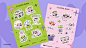 Character design  Mascot pig stickers Telegram ILLUSTRATION  Character character illustration pink shopping mall