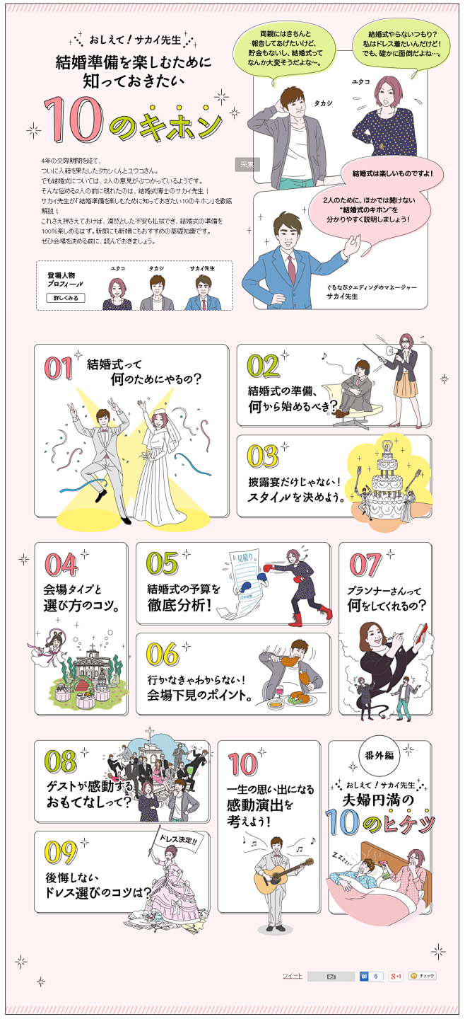 結婚準備を楽しむために知っておきたい10...