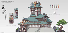 橙子小鱼饼采集到古风-建筑参考