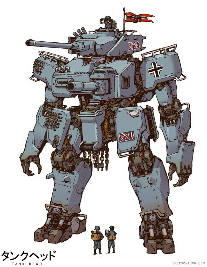 kaiseriangrunttankheademersontungmarchofrobots02brthistypeoftank
