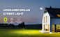 outdoor solar street lights 300w