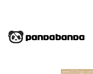 动物logo-熊猫标志设计