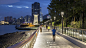 Shekou Promenade - : After China reached out to the rest of the world through its open-door policy, Shekou (part of the Shenzhen Special Economic Zone) became an important gateway for foreigners to discover the mainland. Its urban public realm, however, s