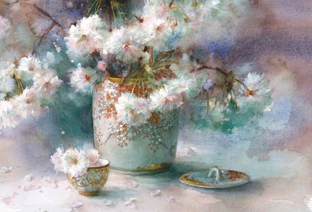 水彩也能如此晶莹剔透岛国女画家永山裕子i画家联盟