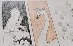 #商业插画#插画应用 最初的设定和最后的结果会有很多不同，我喜欢最后呈现之前的那些过程。 O绿洲 ​​​​
