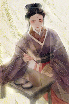 白月-light采集到古风•佳人【ancientry】