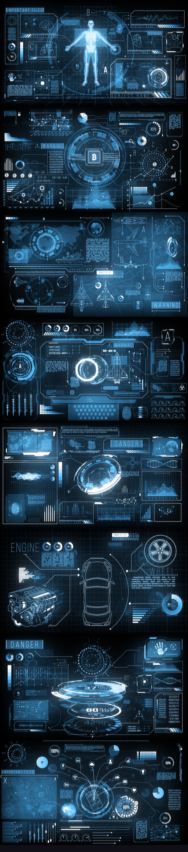 HUD UI Elements 300+ : HUD UI Elements 300+ Full HD preview on youtube ...