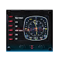 【罗技Flight Instrument Panel专用多仪表 LCD 面板模拟控制器】罗技（G）Flight Instrument Panel专用多仪表 LCD 面板模拟控制器 飞行模拟 赛钛客 飞行液晶仪表面板【行情 报价 价格 评测】-京东