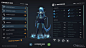 Crowfall - Kickstarter UX Designs & Concepts, Billy Garretsen : This is a collection of designs and concepts created for MMO Crowfall. With art by Dave Greco, Eric Hart, Allison Theus and Larissa Angus.