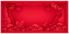 ghost·采集到红色背景图