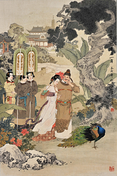 |四百|采集到工笔画/古代等