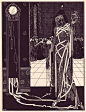 爱伦坡的故事 1919   插画艺术家 Harry Clarke