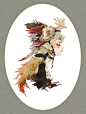 吱_食蝉__插画师作品_涂鸦王国gracg.com