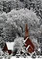 Yosemite Valley Chapel, Yosemite National Park, California