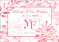 清新婚礼  平面设计  水彩  婚礼平面 迎宾牌 #素材# #经典# 