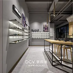 西安高级灰格调餐厅设计E LIGHT B LIGHT眼镜&amp;咖啡