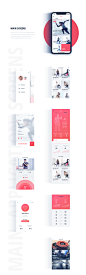 OYO Fitness App on Behance